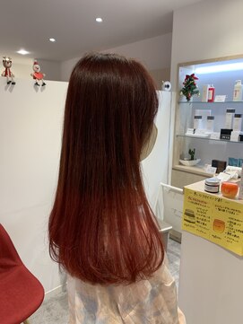 アズールサン 草加西口店(azule-sun) グラデーションカラー,レッド,韓国風カラー【草加】