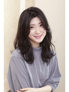 アームスヘアー(ARMS HAIR) ラフパーマ×ダークカラー