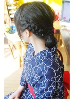 ベル(BELL)&nbsp;浴衣の季節♪イイですね☆浴衣・髪型・着付【BELL桜新町/用賀】