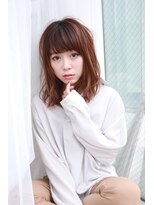 ネオリーブクレア 綱島店(Neolive Krea)&nbsp;30代ミディアム人気スタイル　綱島美容室　Neolive krea