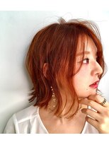 リジョイスヘア(REJOICE hair)&nbsp;【REJOICE hair】オレンジカラー☆  gamo