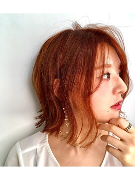 リジョイスヘア(REJOICE hair) 【REJOICE hair】オレンジカラー☆ gamo