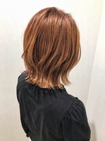 美容室ジャスミン&nbsp;【ヒロシ】ミディアムウルフレイヤー