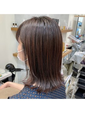 プリマ アンジュ 中目黒店(PRIMA ange) 美人度アップの透明感アッシュブラウン　PRIMA ange 中目黒