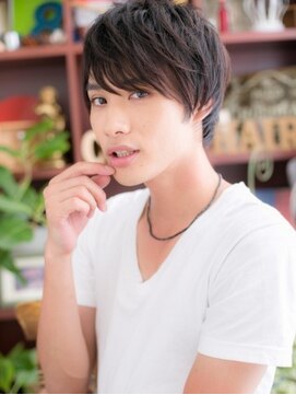 カバーヘア ブリス 川口(COVER HAIR bliss) 斜めバングで目力UP！サイドグラデーション20代30代40代