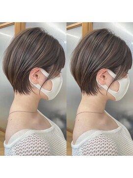 ローウェ 表参道(Louwe) 髪質改善/透け感グレージュ/白髪ぼかし/ハイライト/表参道/青山