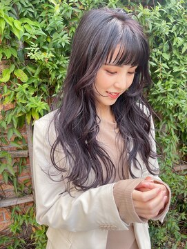 ジゼル(GiseL) lavender grey/ダブルカラー/ブリーチ/髪七改善/勧告/天神/福岡