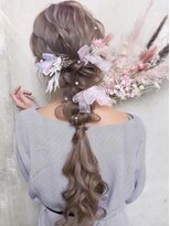 リアン(lien)&nbsp;編みおろしアレンジ♪ドライフラワーもオススメ