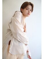 ブゾン(buZon)&nbsp;【buZonブゾン】大人ショート×艶感ベージュ