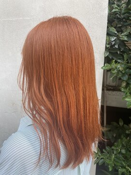 スイート(Suite) ペールオレンジ×ロング