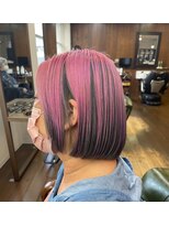 ヘアーサロン リバース(Hair Salon Rebirth)&nbsp;【防府/Rebirth】ピンク×ユニコーン