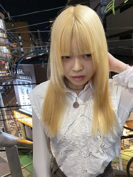 フィン(fin,) Ayato/セクションカラー/グラデーションカラー/ペールベージュ