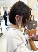 【morio】札幌ボブ　ぱつっと収まるナチュラルボブ