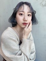 アイティーバイアルバム 八王子店(IT by ALBUM) ふんわりボブ_チェリーブラウンフェミニンロング_9123