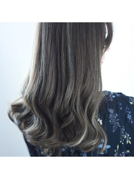 ニコリヘアワークス(nicori hair works) ロング×ハイライト×グレージュ3