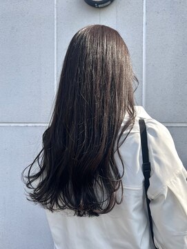 ロカ 表参道(loka) オリーブグレー/レイヤー[表参道/ブリーチ/ハイライト]Mai