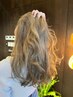 【新規の方限定】カット+全体ケアブリーチ＋全体カラー<SB込>  ￥18040