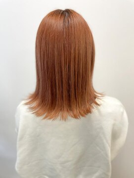 バブルス 上福岡店(BUBBLES) ワンブリーチで作る！キャロットオレンジ