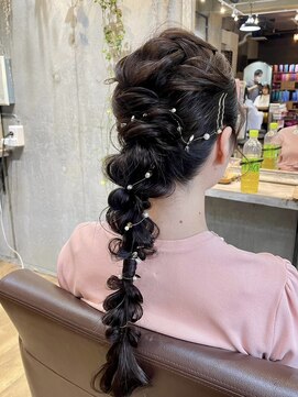 ロダット 横浜(LODAT by little) ☆パーティーヘアセット☆【LODAT横浜】