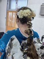 ヘアメイク プリンセス(Hair Make PRINCESS)&nbsp;成人式ポニーアレンジ