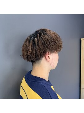 クレオ 片江店(CREO) スパイラルパーマメンズ