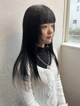 ヘアーアンドリラックス アミエ(hair&relax amie) 裾カラー