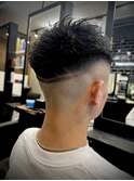 短髪フェード