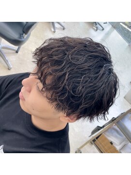 ブランシェ 西松山店 波巻きパーマ