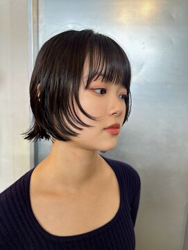 ステップボーンカット トーキョー(STEP BONE CUT TOKYO) 【ステップボーンカット】　ボブスタイル／ウェーブヘア