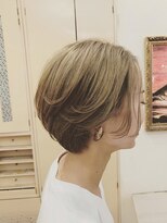 オレンジポップ 検見川浜南口店(ORANGE POP) 透明感ショートボブ