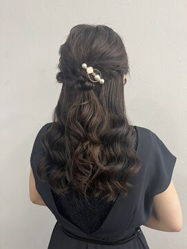 ロットアニバース(lott annibirth) 【髪質改善】ふわふわハーフアップ@mutsumi