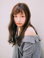 ココカラーアンドカット マルナカ福富店(CoCo Color&Cut)&nbsp;くせ毛風おしゃれロング☆岡山/福富