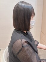 コーエン(cowen)&nbsp;大人かわいい☆乾かすだけで収まる王道ショートボブ♪縮毛矯正