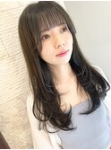 フェイスレイヤー×韓国ヘア