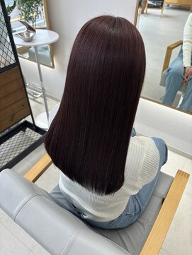 ミリ 奈良店(mm) 艶髪　暖色　髪質改善　近鉄奈良　ツヤ髪　奈良　ブラウン