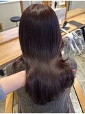 【haif】ピンクラベンダーブラウン