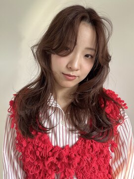 ロンドアンメゾン 原宿(Lond un Maison.) 髪質改善◎艶ロング×レイヤーカット/暖色ブラウン[原宿]