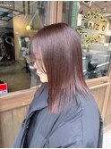 艶感たっぷり!大人のシースルーボブ