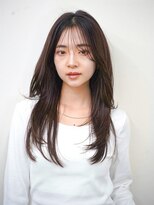 シースルーバングレイヤー