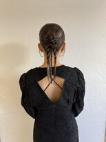 リル 茅ヶ崎(Liru:)&nbsp;【花鈴】カチモリヘア/タイトヘア/ヘアアレンジ