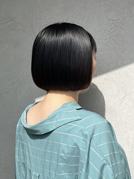 【LAMP HAIR DESIGN 堀田】ツーブロックボブ/ミニボブ/黒髪ボブ/