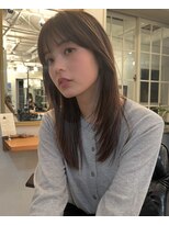 アンプラグド(unplugged)&nbsp;暗髪透明感カラー