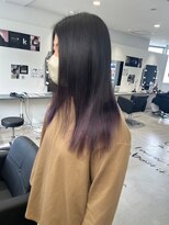 キング 高槻(K!ng) ハイライトカラーミルクティーベージュレイヤーカット