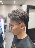 透明感グレージュ