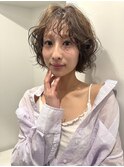 切りっぱなしボブ/ボブパーマ/縮毛矯正/くびれヘア