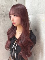 ロンドメリア 天神大名店(Lond Melia) イメチェンヘアスタイル美髪のススメワイドバングブルーブラック