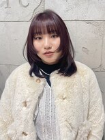 ジアン(JIEN)&nbsp;wine red _ design cut