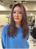 ハイライトショートヘアダブルカラーイルミナカラーオージュア