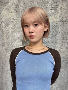 ブロック ジャポン(bloc japon) pale pink beige / bob cut