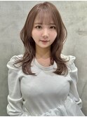 新潟/髪質改善/ミディアムレイヤー/小顔/顔まわり